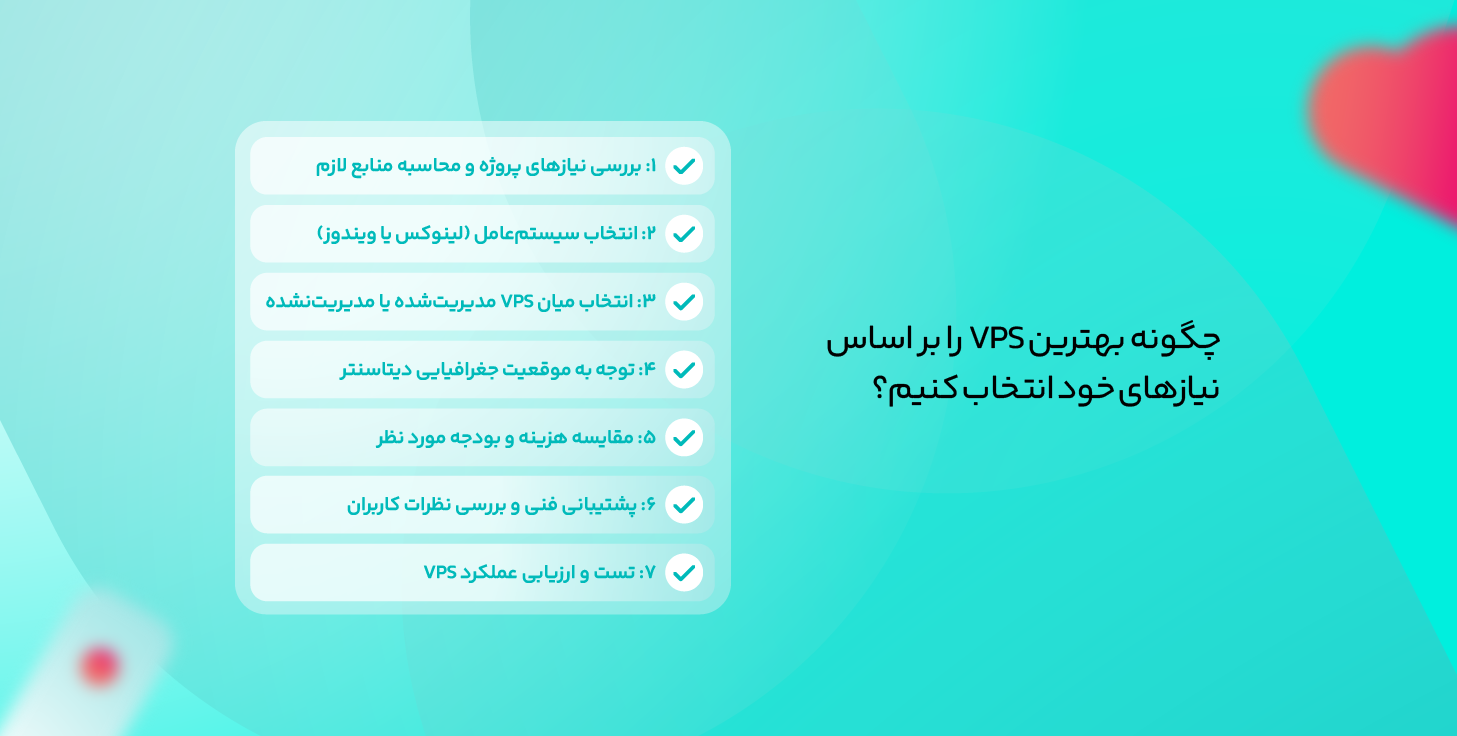 انتخاب بهترین vps