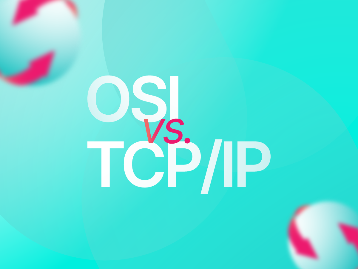 مقایسه osi و tcp/ip