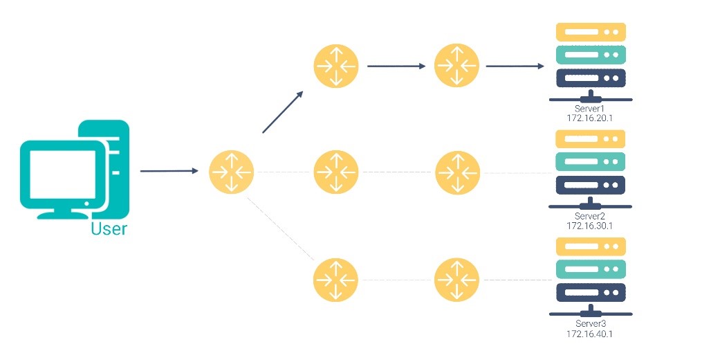 مسیریابی یونی کست - Unicast IP routing